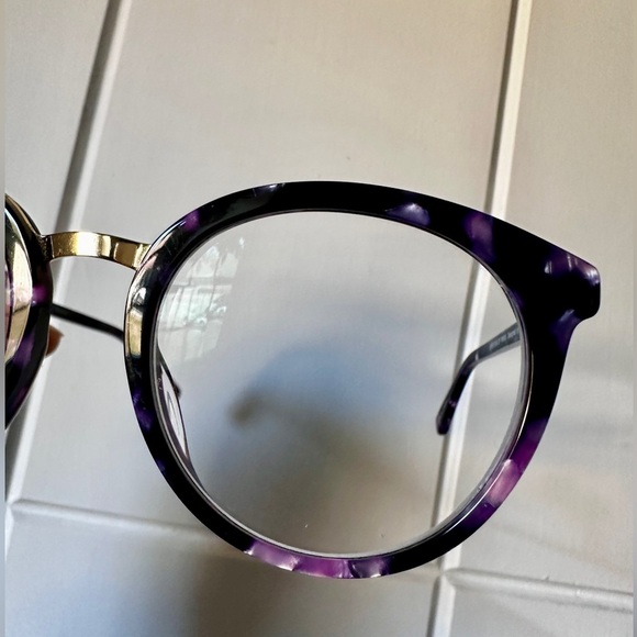 Christian Paris Stylish Purple and Black Habana Eyeglasses new condition. - Picture 13 of 13